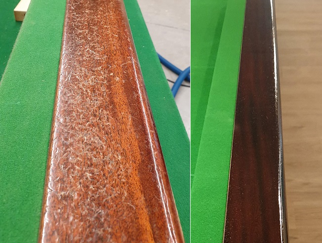 Restaurierung vorher - nachher